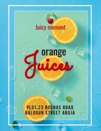 Juice Template | PosterMyWall