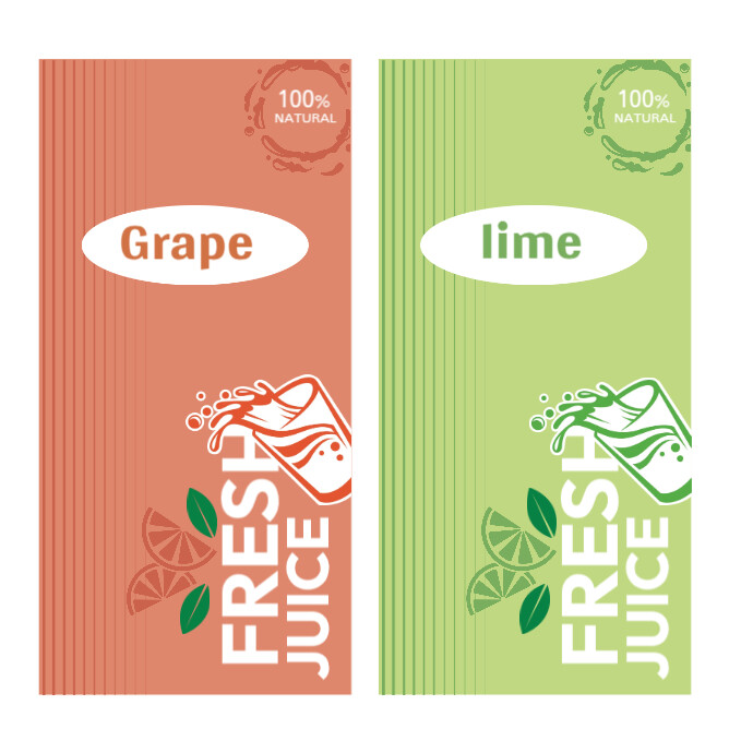Dilutable Juice Juice Box Design Template