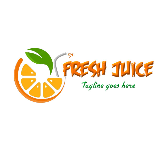 Juice shop logo,orange logo,fruit juice logo, Logotyp template