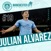 Julian Alvarez La Arana Square (1:1) template