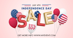 July 4th template Изображение, которым поделились на Facebook