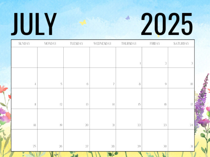 Copy of July | PosterMyWall