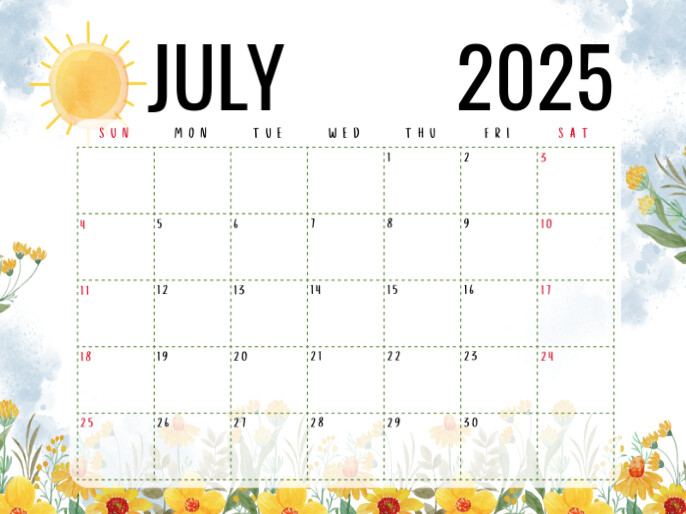 July Template | PosterMyWall