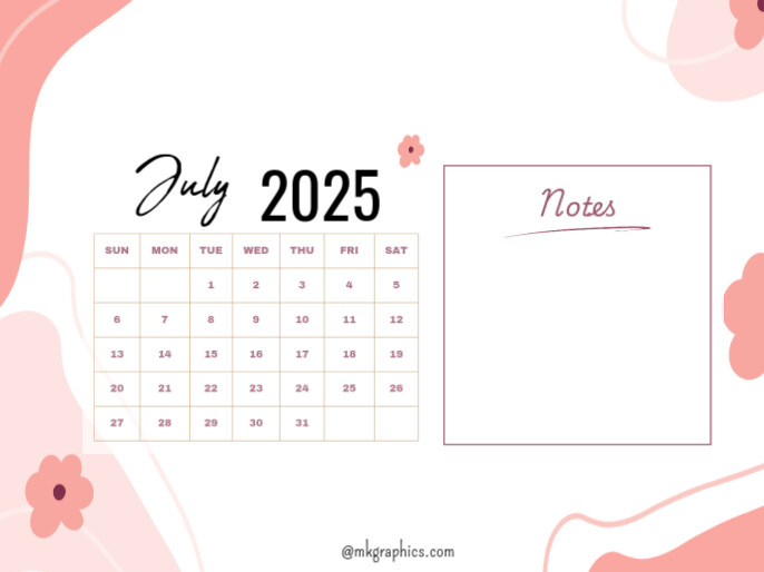 July Template | PosterMyWall