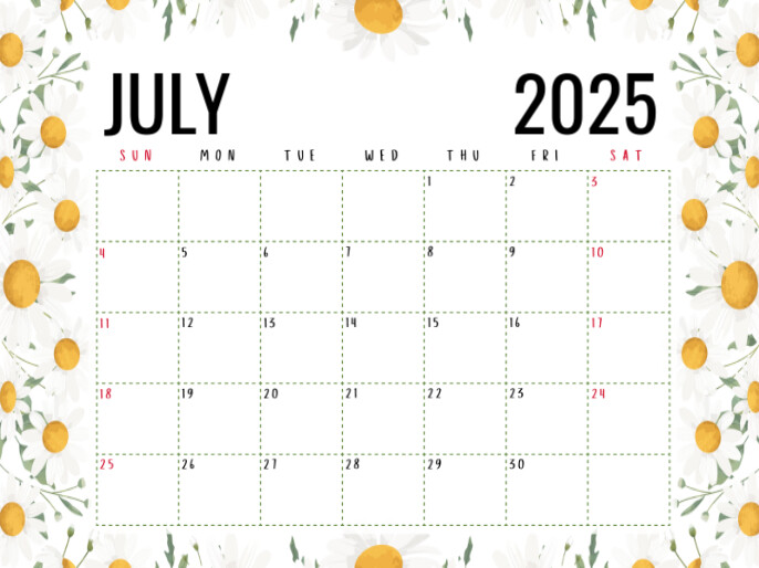 July Template | PosterMyWall