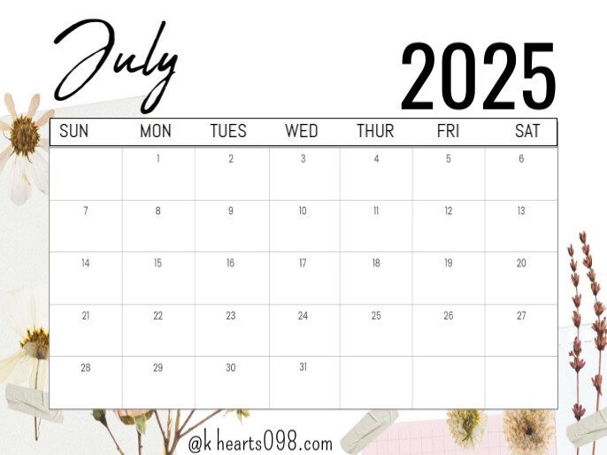 July Isethulo template