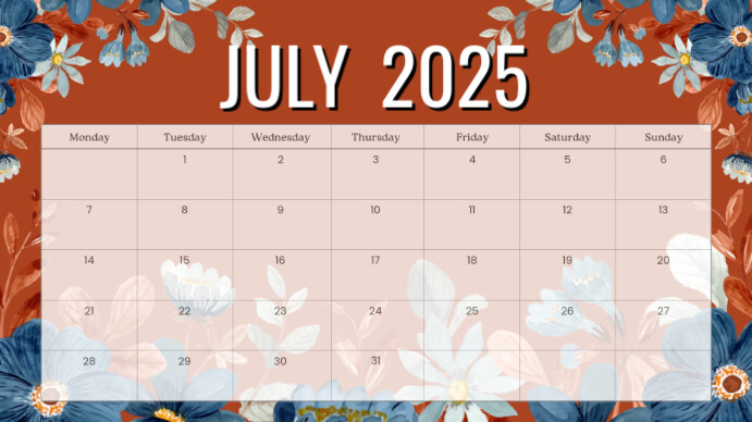 July Template | PosterMyWall