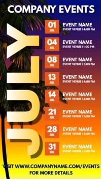 68+ Free Templates for 'July events calendar' | PosterMyWall 68+ free templates for 'july events calendar' | postermywall