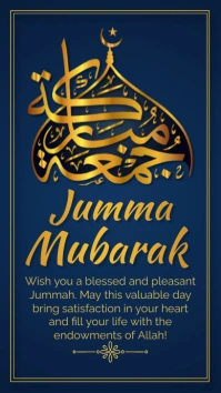 jumma , jumma Mubarak,juma mubarak Instagram Story template