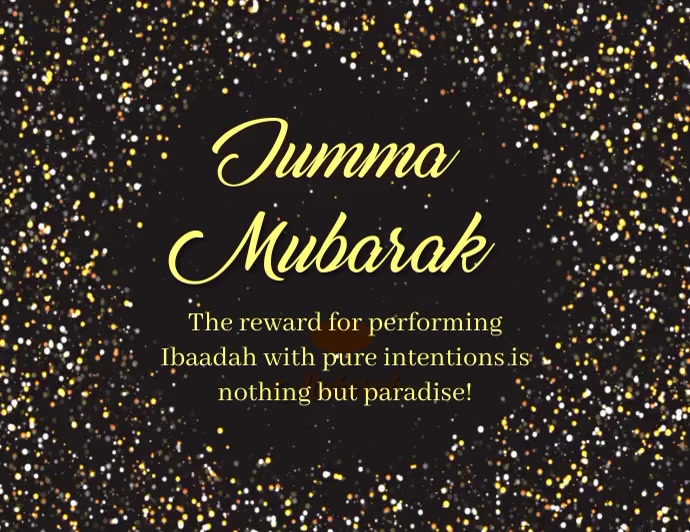 Jumma Mubarak, Juma Mubarak Ulotka (US Letter) template