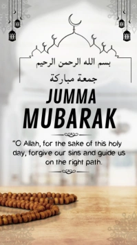 Jumma Mubarak Template 2025 Instagram Story