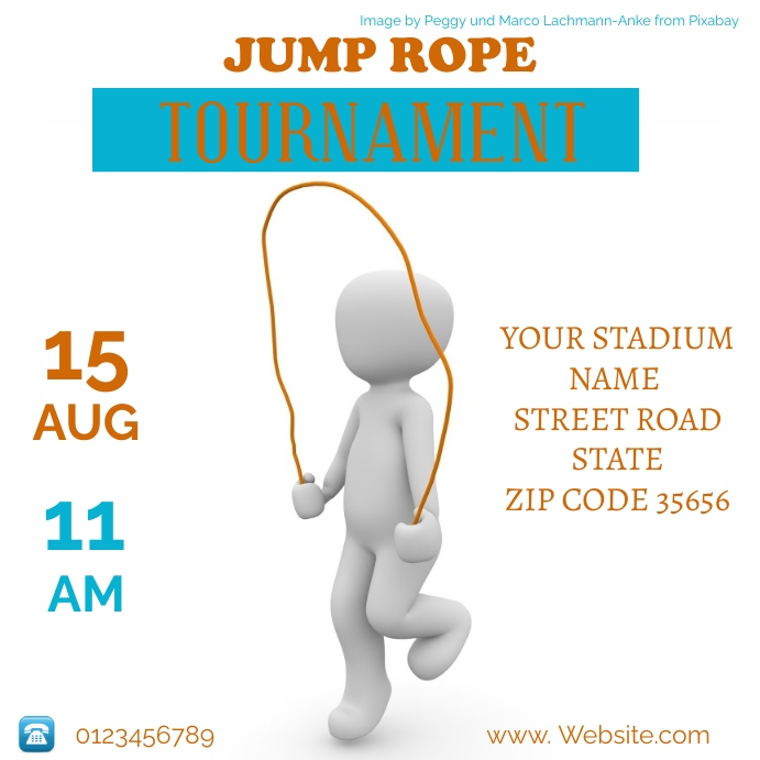 jump rope 1 Template | PosterMyWall