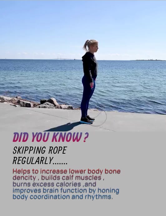 Plantilla de jump rope flyer | PosterMyWall