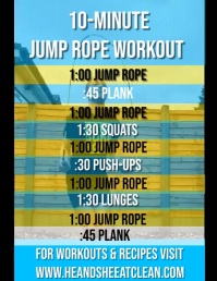 jump rope flyer Template | PosterMyWall