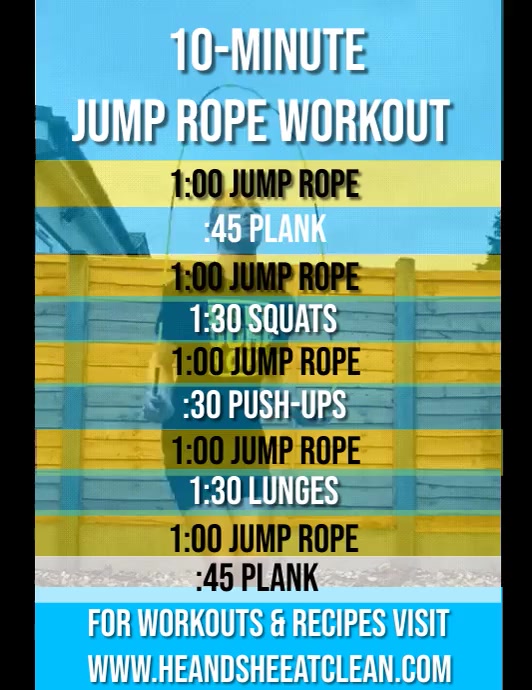 jump rope flyer Template | PosterMyWall