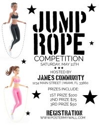 Jump rope Template | PosterMyWall