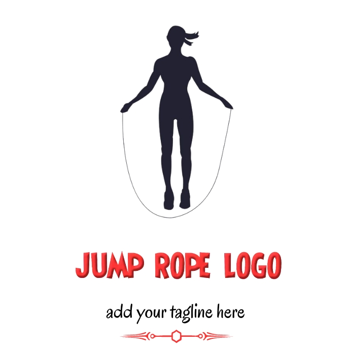 jump rope logo Template | PosterMyWall