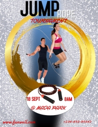 Jump Rope Title Jump rope Template | PosterMyWall