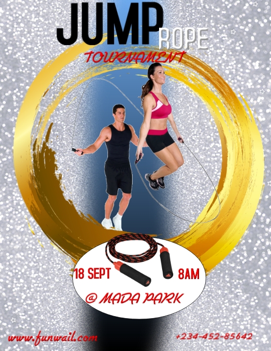 jump rope template | PosterMyWall