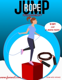 jump rope template | PosterMyWall