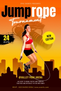 JUMP ROPE FLYER TEMPLATES | PosterMyWall