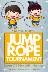 Jump Rope Tournament Template | PosterMyWall