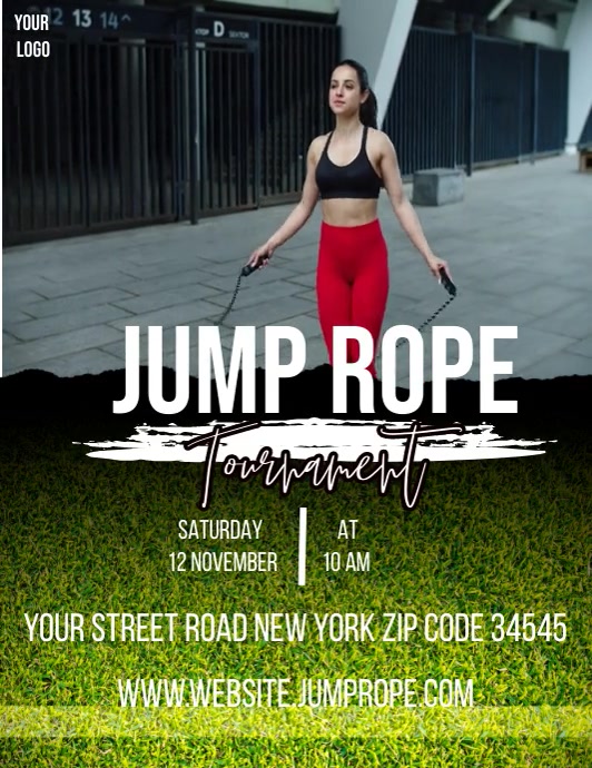 Jump Rope Tournament Template | PosterMyWall