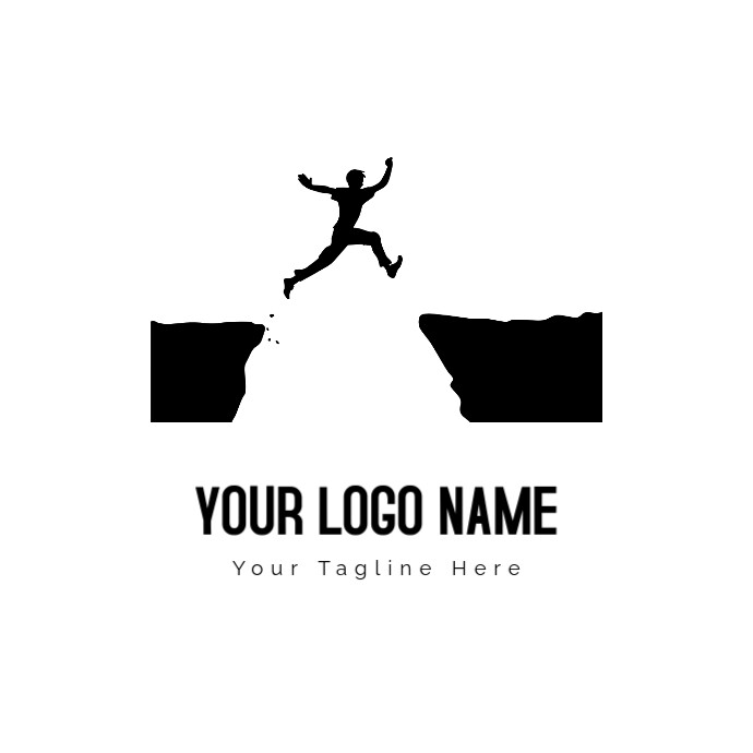 Jumping Computer Icons Logo template