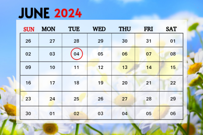 Plantilla de Blanco June Calendar Labels | PosterMyWall