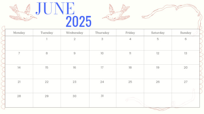 June Template | PosterMyWall