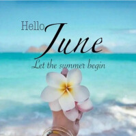 Welcome june Instagram post. Template | PosterMyWall