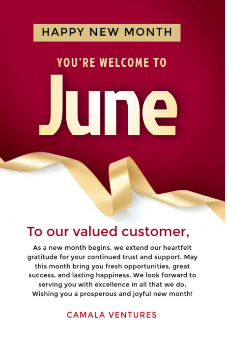 June Template | PosterMyWall