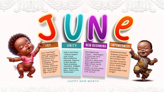 June Theme Graphics June Template | PosterMyWall