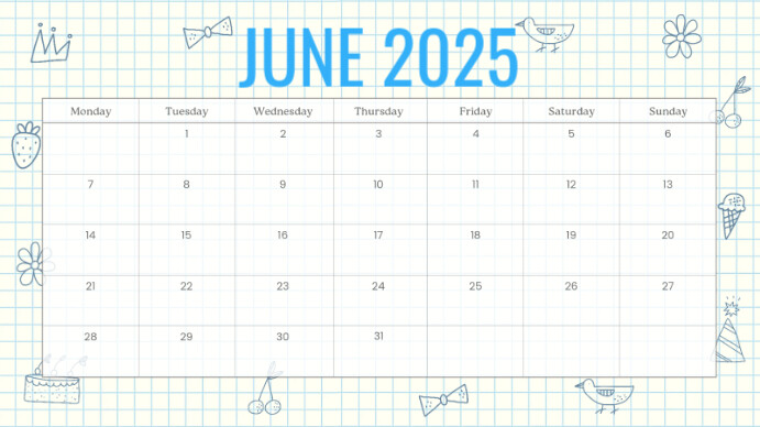 June Template | PosterMyWall