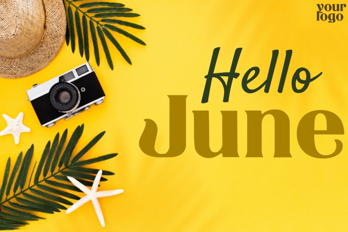 June Theme Graphics Plantilla de June | PosterMyWall