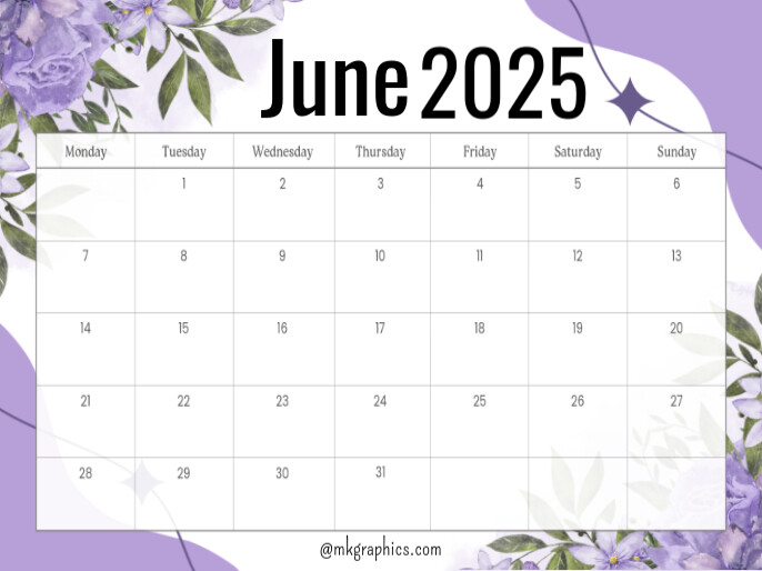 June 演示 template