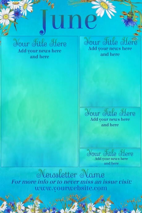 June Newsletter Examples 76 Ideas To Inspire Your June Newsletter – WEVBZ