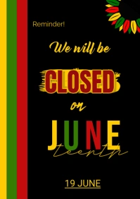 June teenth A1 template