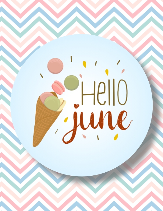 June Formato De Plantilla de Búsqueda de Junio | PosterMyWall