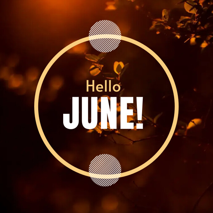 June template | PosterMyWall
