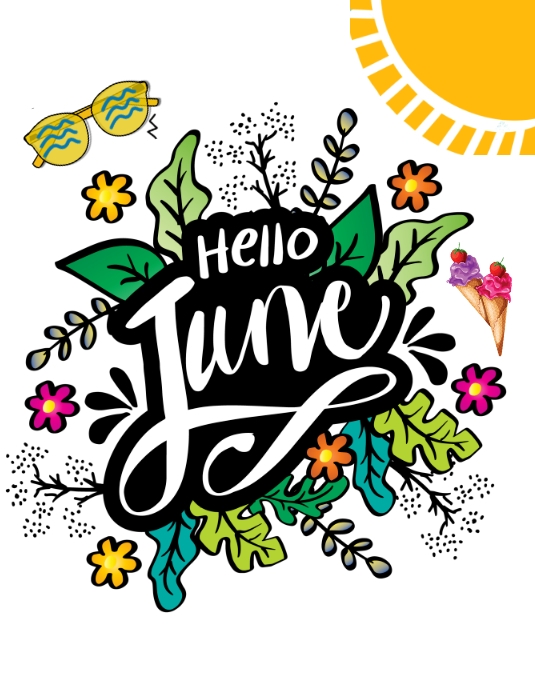 June Theme Graphics June Template | PosterMyWall