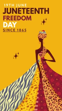 Juneteenth, event, equality Instagram Story template