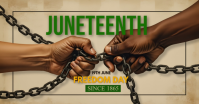 Brown Juneteenth Celebration Immagine condivisa di Facebook Template