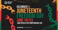 Juneteenth Celebration Day Template Immagine condivisa di Facebook