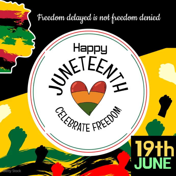Juneteenth celebration Template | PosterMyWall
