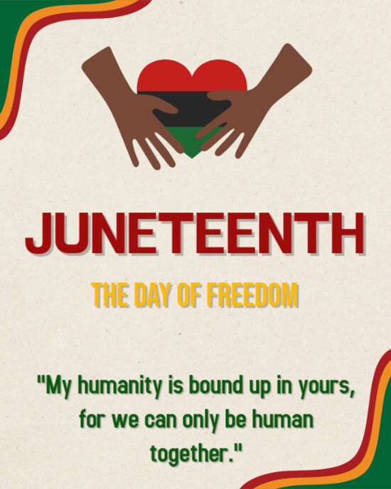 JUNETEENTH DAY CELEBRATION Instagram Portrait template