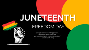 JUNETEENTH Digitalt display (16:9) template