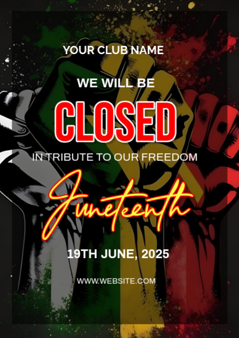 juneteenth Template | PosterMyWall