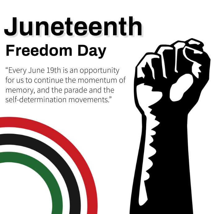 Juneteenth Post Design Juneteenth Template | PosterMyWall