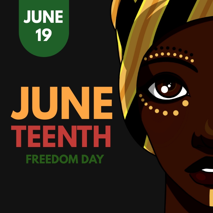 Juneteenth Post Design Juneteenth Template | PosterMyWall
